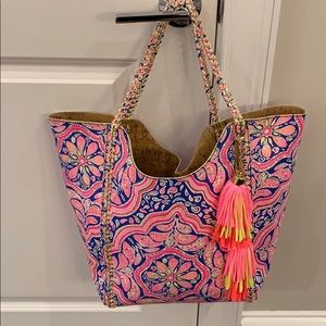 Lily Pulitzer beach bag
